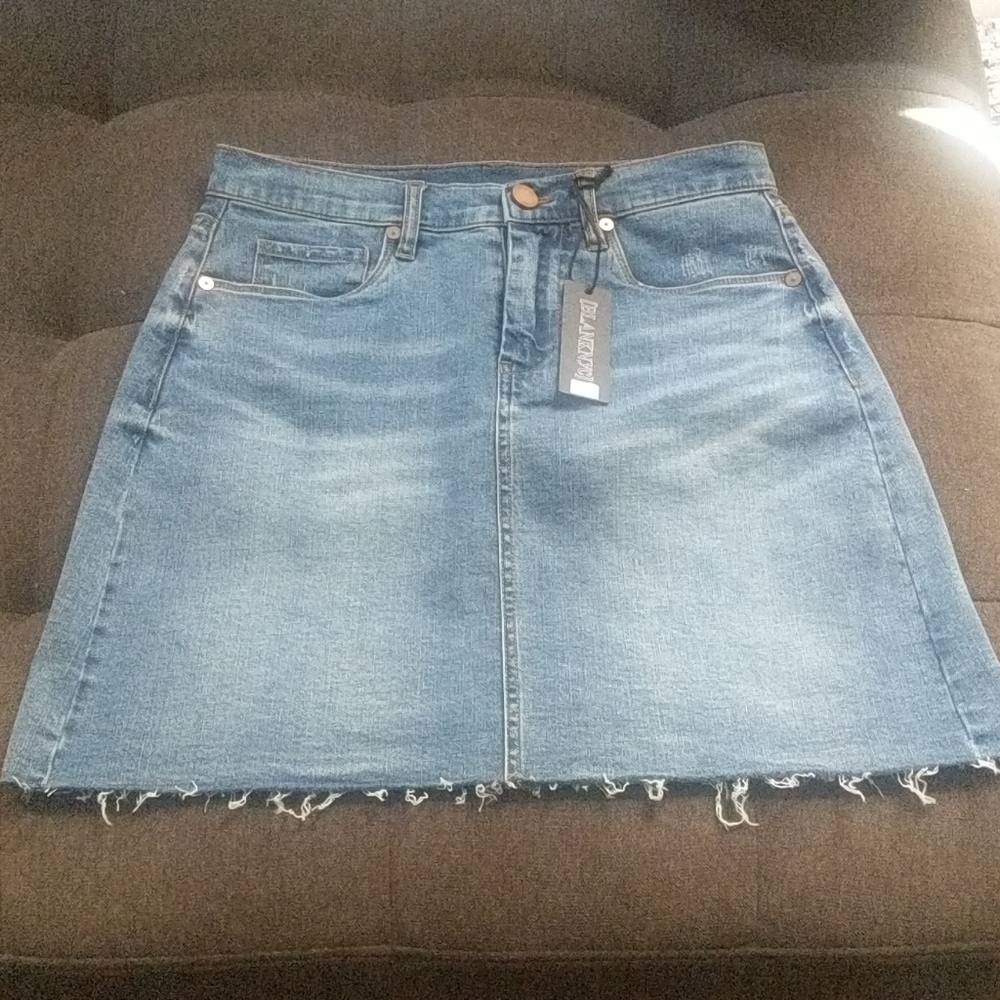 BlankNYC jean skirt
